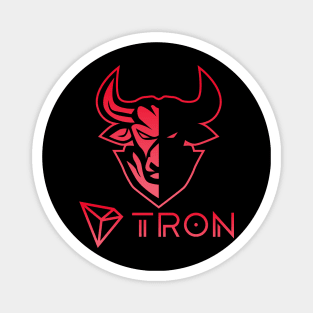 Tron coin Crypto coin Crytopcurrency Magnet